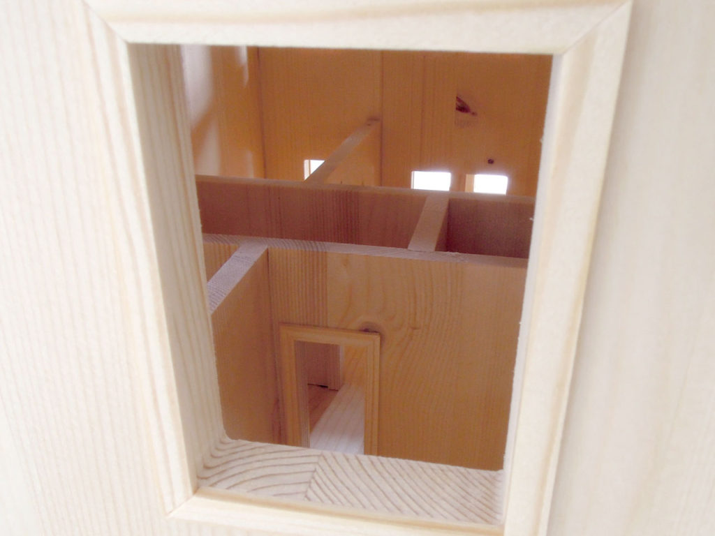 Close up image image of "Home as a Birdhouse" 1 by Nana Hirose & Kazuma Nagatani.